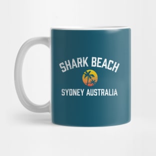 Shark Beach Sydney Australia NSW Sunset Palm Mug